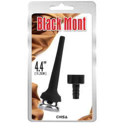 Chisa Novelties Embout de lavement Pointe Black Mont 8 x 1.3cm